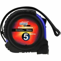 Budget ✔️ BeMatik Ruban à mesurer en métal laminé de 5 m x 19 mm 🌟 -Sam Outillage STORE 8434852197793 5