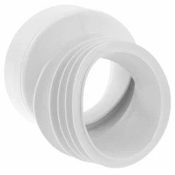 Deals 🛒 PrimeMatik Manchon de raccordement WC excentrique élastique ∅ 110mm 👏 -Sam Outillage STORE 8434852198776 3