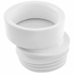 Deals 🛒 PrimeMatik Manchon de raccordement WC excentrique élastique ∅ 110mm 👏 -Sam Outillage STORE 8434852198776 4
