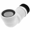 New 🔥 PrimeMatik Manchon de raccordement WC coudé extensible à 90 ° ∅ 105mm 👍