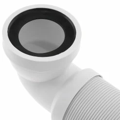 New 🔥 PrimeMatik Manchon de raccordement WC coudé extensible à 90 ° ∅ 105mm 👍 10 New 🔥 PrimeMatik Manchon de raccordement WC coudé extensible à 90 ° ∅ 105mm 👍 -Sam Outillage STORE 8434852198868 4