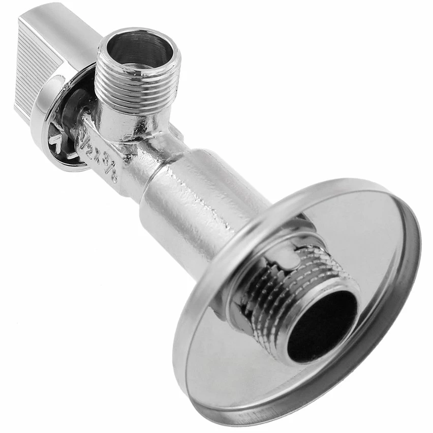 Best Sale 🌟 PrimeMatik Robinet à grand angle 1/2 "-3/8" en laiton 🥰 3 Best Sale 🌟 PrimeMatik Robinet à grand angle 1/2 "-3/8" en laiton 🥰 – Image 3