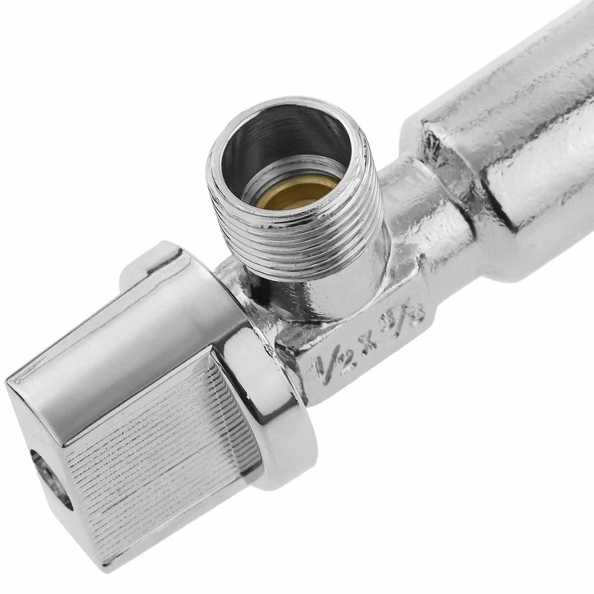 Best Sale 🌟 PrimeMatik Robinet à grand angle 1/2 "-3/8" en laiton 🥰 4 Best Sale 🌟 PrimeMatik Robinet à grand angle 1/2 "-3/8" en laiton 🥰 – Image 4