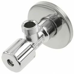 Budget 👏 PrimeMatik Robinet à angle de verrouillage de piston réglable de 1/2 "-3/8" 🧨