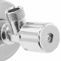 Budget 👏 PrimeMatik Robinet à angle de verrouillage de piston réglable de 1/2 "-3/8" 🧨 -Sam Outillage STORE 8434852198981 4