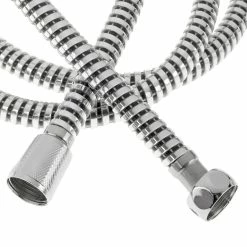 Promo 👍 PrimeMatik Tuyau de douche en PVC renforcé non déformable 1,7 m 🔔 -Sam Outillage STORE 8434852200691 3