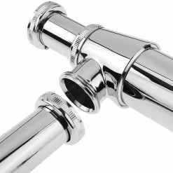 Cheap ❤️ PrimeMatik Siphon pour bouteille en laiton chromé ✔️ -Sam Outillage STORE 8434852201285 4