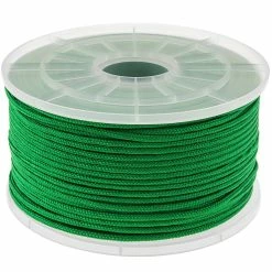 Promo 🎁 PrimeMatik Corde tressée à fils multiples PP 100 m x 3 mm vert 🎉