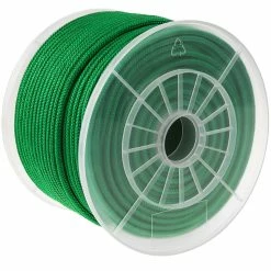 Cheapest ✔️ PrimeMatik Corde tressée à fils multiples PP 100 mx 6 mm verte 🥰 -Sam Outillage STORE 8434852202008 6
