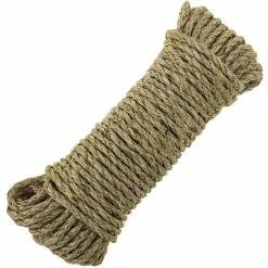 Deals 👍 PrimeMatik Corde torsadée en sisal 3 torons 20 m x 6 mm naturel 😀