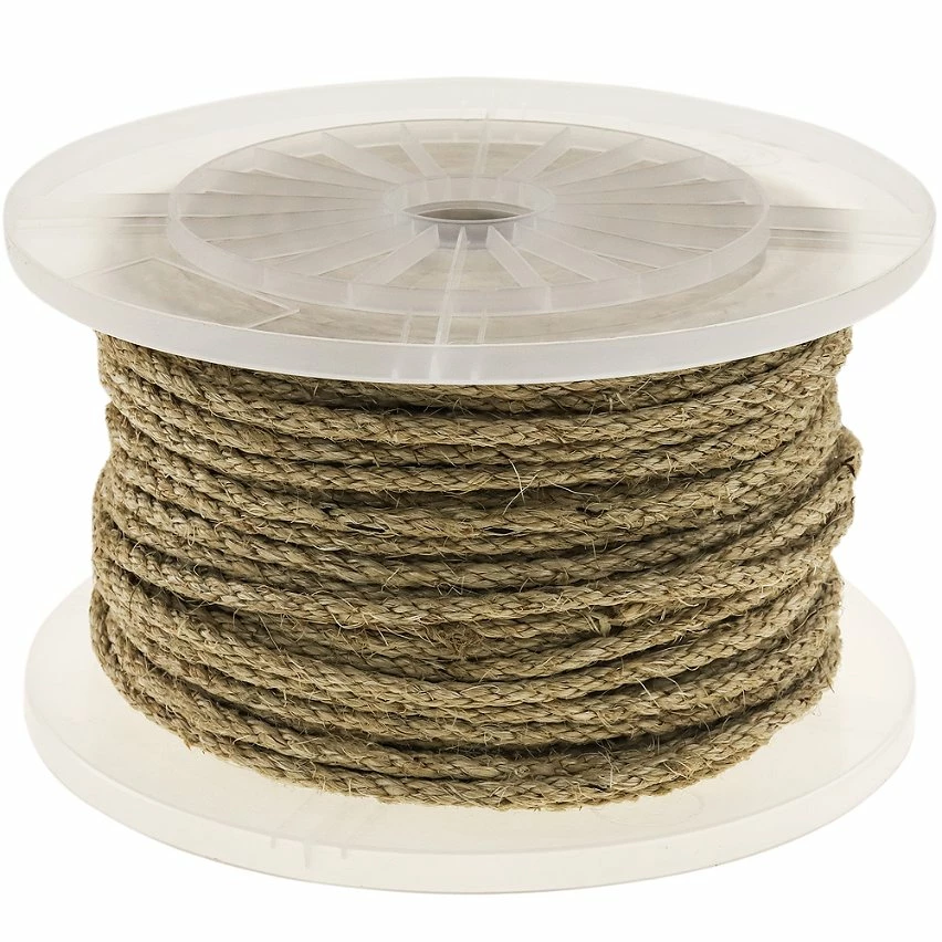 Deals 🛒 PrimeMatik Corde torsadée en sisal 3 torons 100 m x 6 mm naturel 💯 1 Deals 🛒 PrimeMatik Corde torsadée en sisal 3 torons 100 m x 6 mm naturel 💯