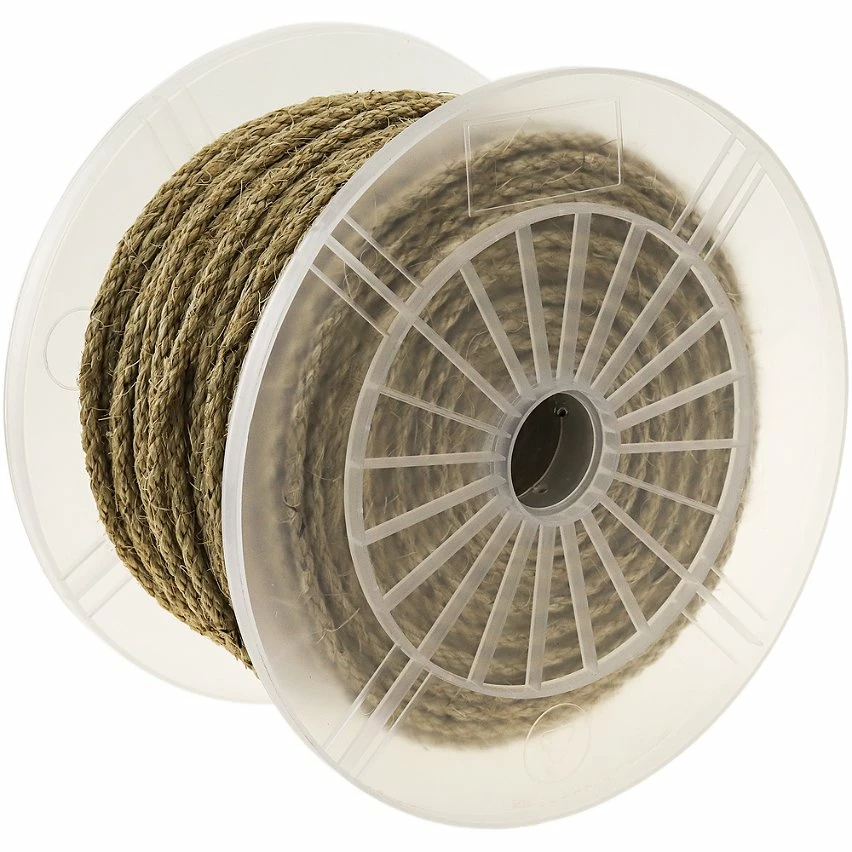 Deals 🛒 PrimeMatik Corde torsadée en sisal 3 torons 100 m x 6 mm naturel 💯 6 Deals 🛒 PrimeMatik Corde torsadée en sisal 3 torons 100 m x 6 mm naturel 💯 – Image 6