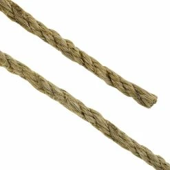 Promo 🤩 PrimeMatik Corde torsadée en sisal 3 torons 100 m x 10 mm naturel 😀 -Sam Outillage STORE 8434852202589 5