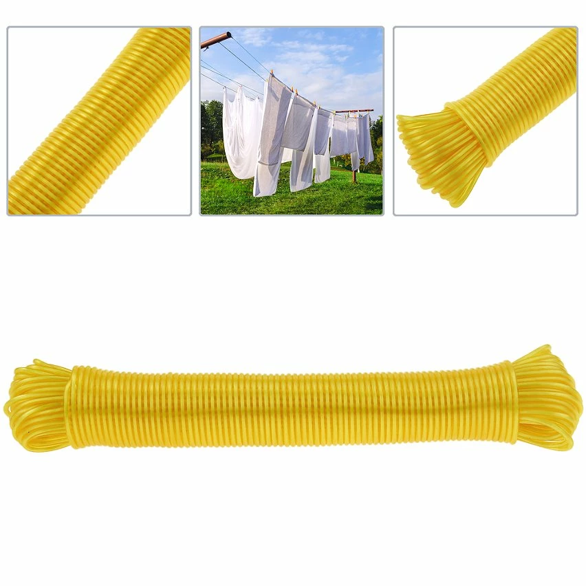 Best reviews of 😀 PrimeMatik Corde à linge PVC avec âme en polypropylène 30 m x 3 mm jaune 💯 2 Best reviews of 😀 PrimeMatik Corde à linge PVC avec âme en polypropylène 30 m x 3 mm jaune 💯 – Image 2