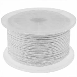 Promo 😉 PrimeMatik Corde en polyester tressée 100 m x 3 mm blanche 👍