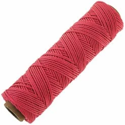 Best Sale 😀 PrimeMatik Ficelle tressée en nylon 50 m x 2 mm rose 👏
