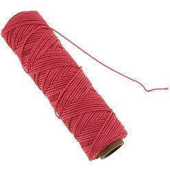 Best Sale 😀 PrimeMatik Ficelle tressée en nylon 50 m x 2 mm rose 👏 -Sam Outillage STORE 8434852203265 5