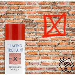 Cheapest 🎁 BeMatik Spray de marquage à l'eau 400ml en rouge 😉 -Sam Outillage STORE 8434852206594 3