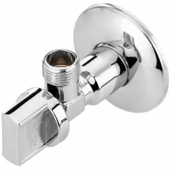 Deals ✔️ PrimeMatik 1/2 "- 1/2" square cistern stopcock chrome 😍