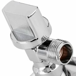 Deals ✔️ PrimeMatik 1/2 "- 1/2" square cistern stopcock chrome 😍 -Sam Outillage STORE 8434852220002 6