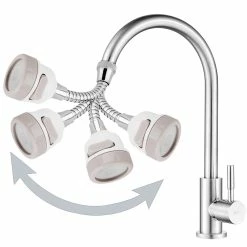 Best deal 🧨 PrimeMatik Aérateur atomiseur d'eau pour robinets 22 mm ou 24 mm avec rotation 360º et 3 modes d'écou ✨ -Sam Outillage STORE 8434852222075 3