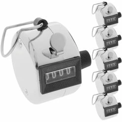 Budget 😍 BeMatik Compteur de personnes manuel à 4 chiffres 6 unités ❤️