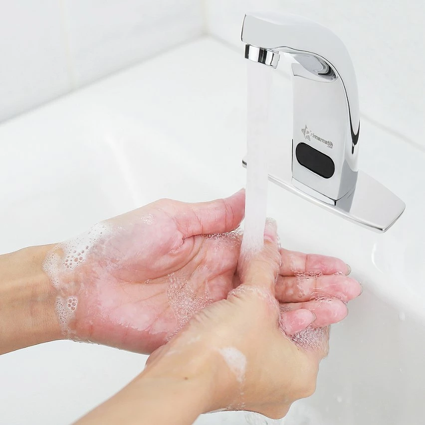 Cheapest ✨ PrimeMatik Robinet automatique avec capteur infrarouge ovale ❤️ 3 Cheapest ✨ PrimeMatik Robinet automatique avec capteur infrarouge ovale ❤️ – Image 3