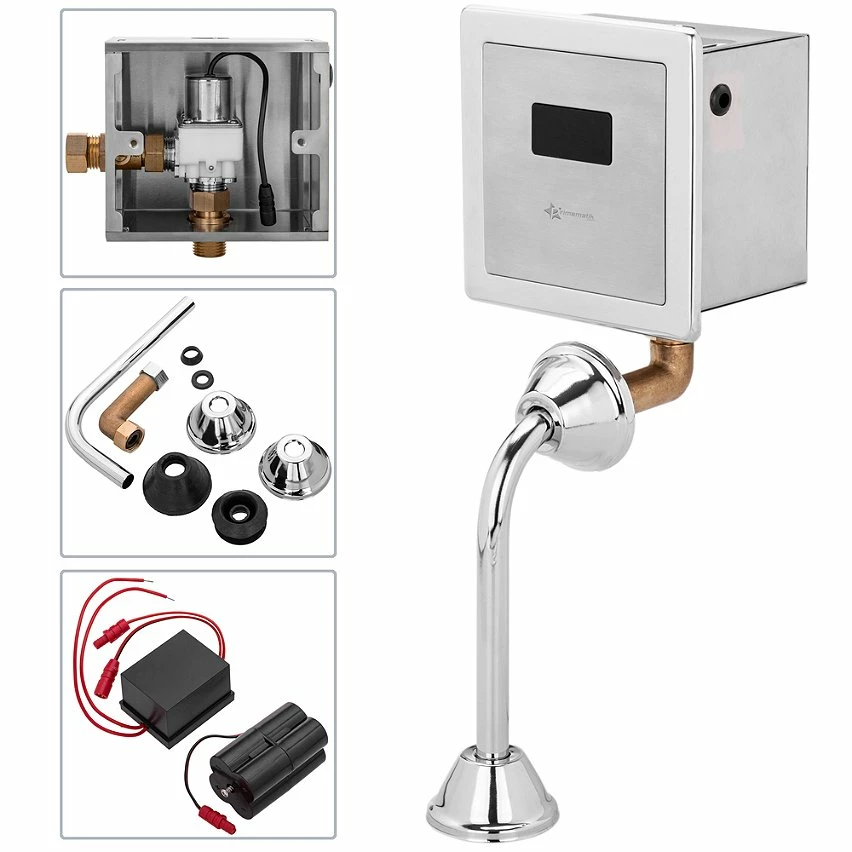 Cheapest ✨ PrimeMatik Robinet de chasse automatique infrarouge pour WC avec entrée d'eau horizontale 😉 2 Cheapest ✨ PrimeMatik Robinet de chasse automatique infrarouge pour WC avec entrée d'eau horizontale 😉 – Image 2