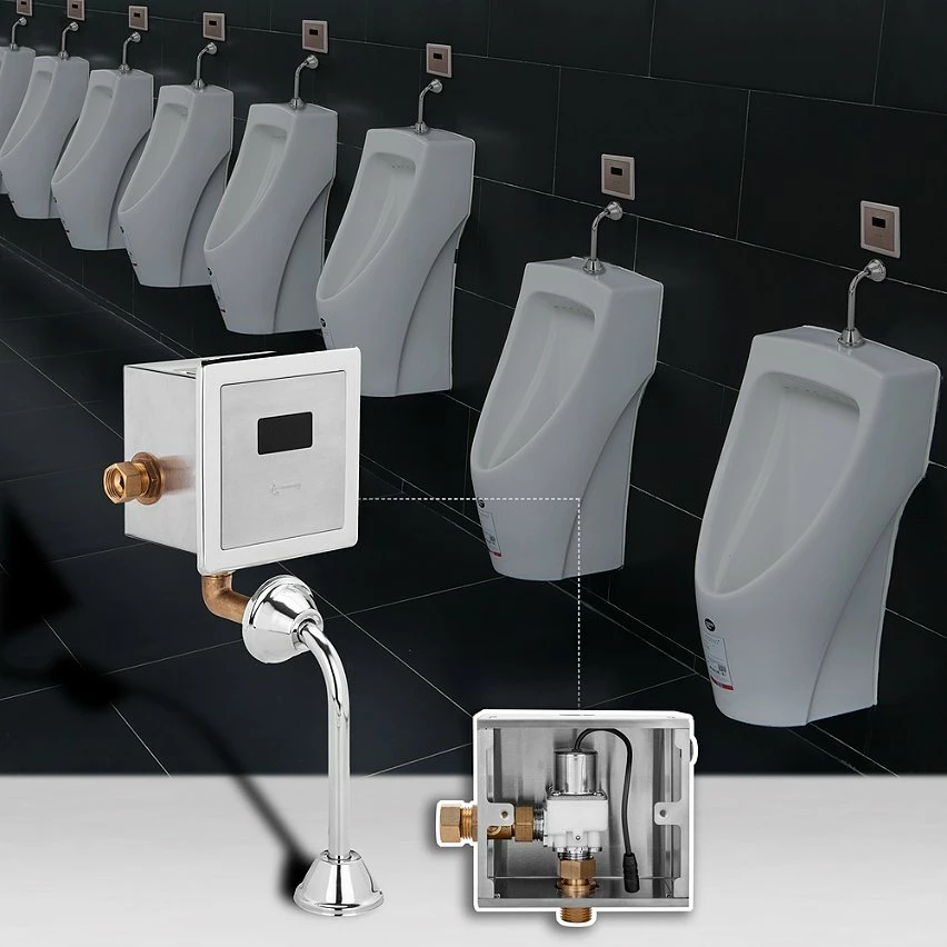 Cheapest ✨ PrimeMatik Robinet de chasse automatique infrarouge pour WC avec entrée d'eau horizontale 😉 4 Cheapest ✨ PrimeMatik Robinet de chasse automatique infrarouge pour WC avec entrée d'eau horizontale 😉 – Image 4