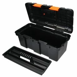 Cheap 😀 ECD Germany Boîte à outils 50x25x23 cm, avec compartiment intermédiaire en plastique dur, vide 🥰 -Sam Outillage STORE 8711295620935 3