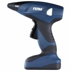 Budget 🤩 Ferm pistolet à colle bleu 💯 -Sam Outillage STORE 8717479048168 3