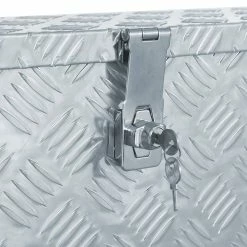 Cheap ❤️ vidaXL Boîte en aluminium 76,5 x 26,5 x 33 cm Argenté 🧨 -Sam Outillage STORE 8718475616351 4