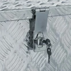 Wholesale ❤️ vidaXL Boîte en aluminium 90,5 x 35 x 40 cm Argenté 💯 -Sam Outillage STORE 8718475616375 5