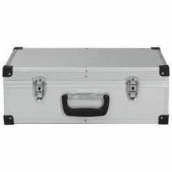 Top 10 🎁 vidaXL Valise à outils 46 x 33 x 16 cm Argenté Aluminium ✨ -Sam Outillage STORE 8718475730101 4