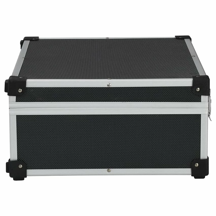 Promo 🧨 vidaXL Valise à outils 46 x 33 x 16 cm Noir Aluminium 🎁 4 Promo 🧨 vidaXL Valise à outils 46 x 33 x 16 cm Noir Aluminium 🎁 – Image 4