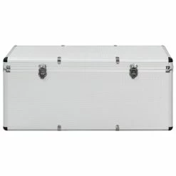 Top 10 ❤️ vidaXL Boîtes de rangement 3 pcs Argenté Aluminium 🧨 -Sam Outillage STORE 8718475730163 5