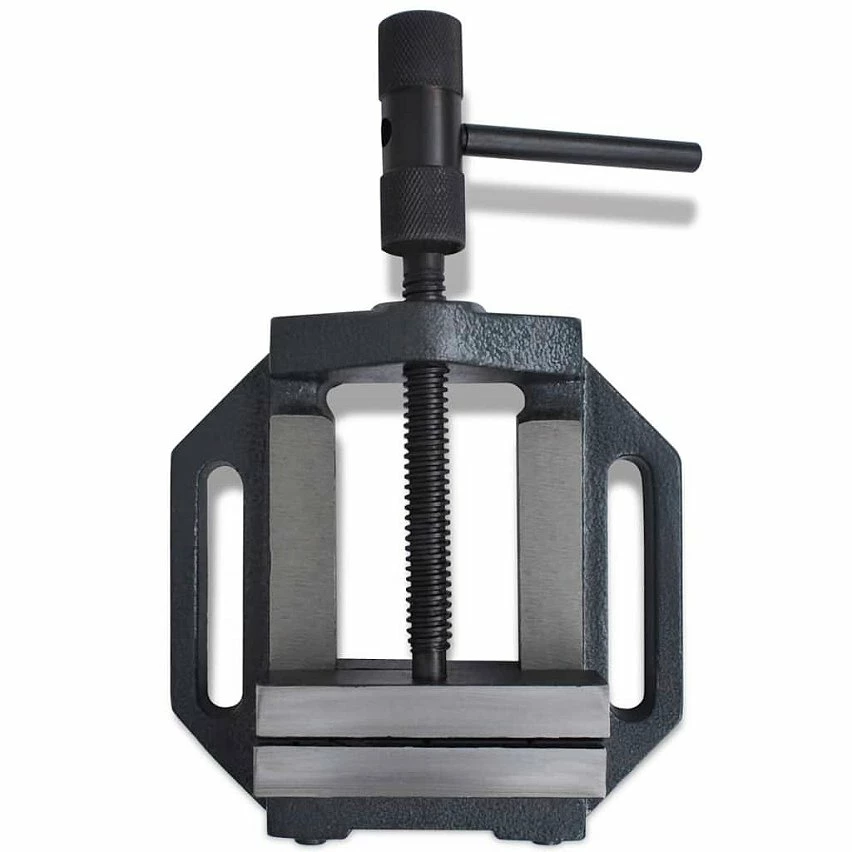 Deals 😉 vidaXL Étau de perceuse à pression manuelle 90 mm 😀 3 Deals 😉 vidaXL Étau de perceuse à pression manuelle 90 mm 😀 – Image 3