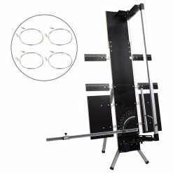 Buy ⌛ vidaXL Coupe-mousse avec pieds en aluminium 200 W ❤️