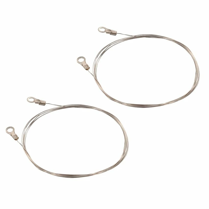 Flash Sale ✨ vidaXL Fils de coupe pour cutter à mousse 2 pcs 137 cm 🥰 2 Flash Sale ✨ vidaXL Fils de coupe pour cutter à mousse 2 pcs 137 cm 🥰 – Image 2