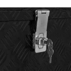 Best reviews of 🧨 vidaXL Boîte en aluminium 80x30x35 cm Noir 🤩 -Sam Outillage STORE 8719883986906 4