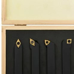Deals 💯 vidaXL Jeu d’outils de tournage indexables 12 pcs 16x16 mm 100 mm 🎉 6 Deals 💯 vidaXL Jeu d’outils de tournage indexables 12 pcs 16x16 mm 100 mm 🎉 -Sam Outillage STORE 8720286025321 4