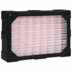 Best deal 🌟 vidaXL Organisateur multi-tiroirs avec 64 tiroirs 52x16x37,5 cm 🤩 -Sam Outillage STORE 8720286058732 5