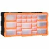 Best Sale 🌟 vidaXL Organisateur multi-tiroirs avec 22 tiroirs 49x16x25,5 cm 🧨