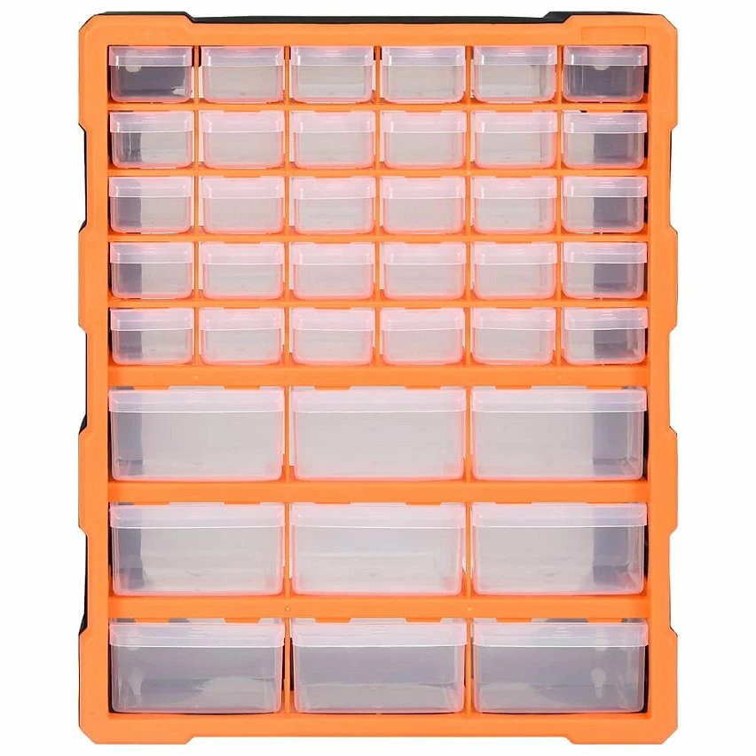 Wholesale ❤️ vidaXL Organisateur multi-tiroirs avec 39 tiroirs 38x16x47 cm 😍 3 Wholesale ❤️ vidaXL Organisateur multi-tiroirs avec 39 tiroirs 38x16x47 cm 😍 – Image 3