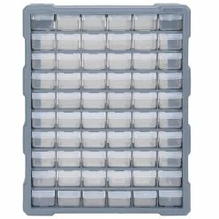 Deals ❤️ vidaXL Organisateur multi-tiroirs avec 60 tiroirs 38x16x47,5 cm 👏 7 Deals ❤️ vidaXL Organisateur multi-tiroirs avec 60 tiroirs 38x16x47,5 cm 👏 -Sam Outillage STORE 8720286058824 3